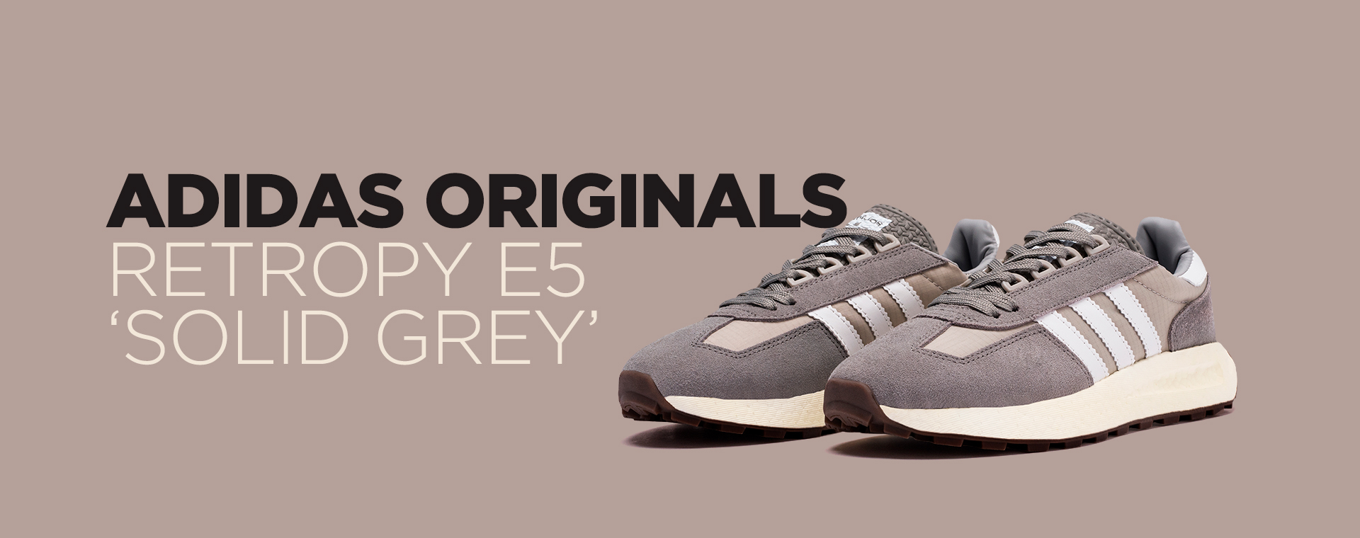 ADIDAS ORIGINALS RETROPY E5 'SOLID GREY'