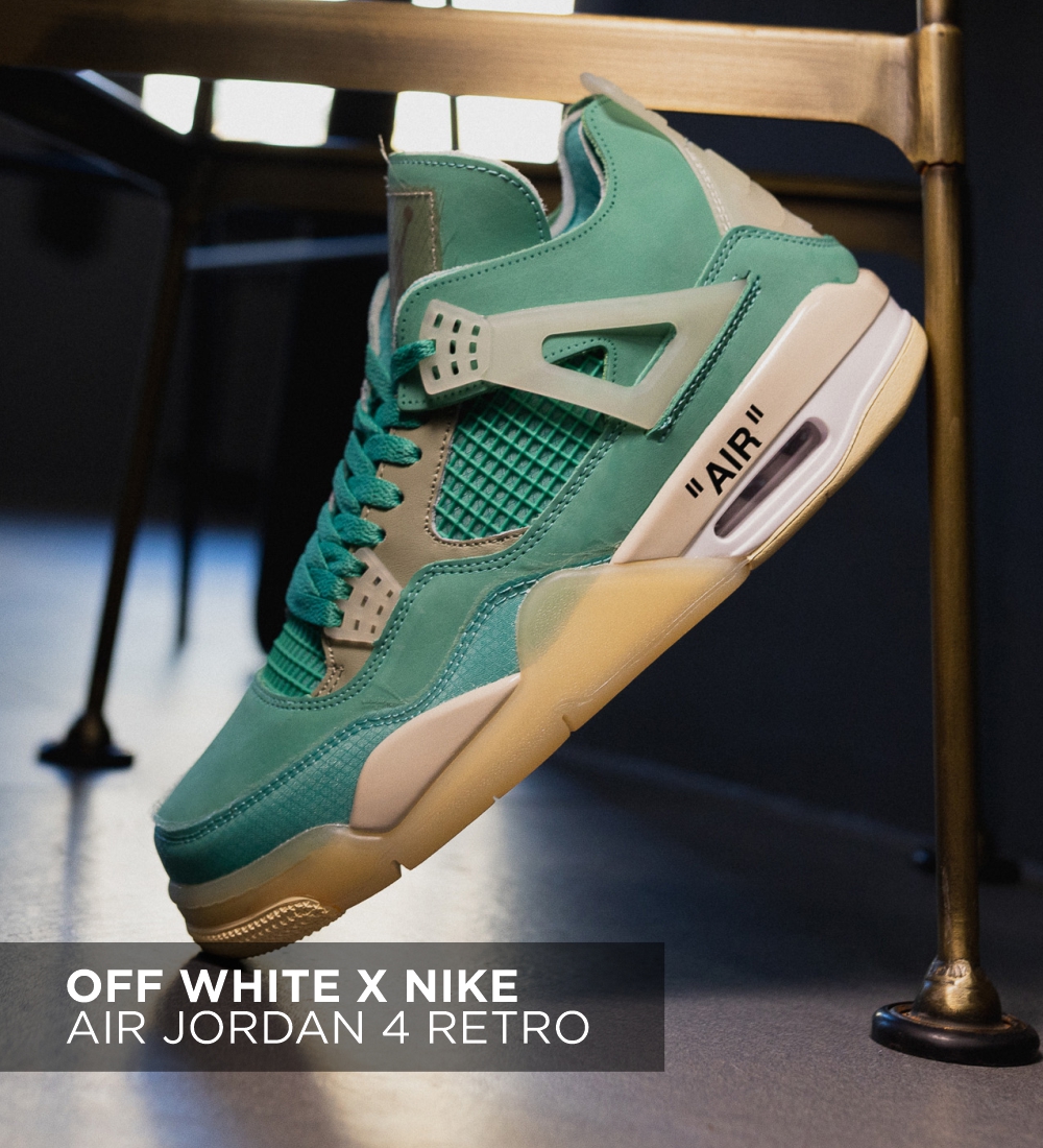 OFF WHITE X NIKE  AIR JORDAN 4 RETRO