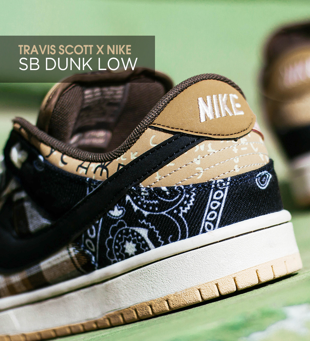 Кроссовки NIKE SB DUNK LOW x TRAVIS SCOTT