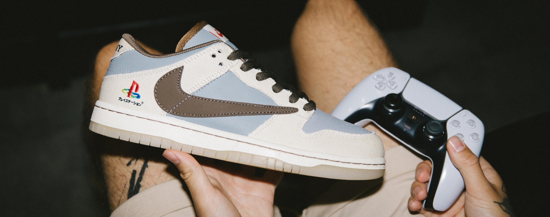 TRAVIS SCOTT x SONY PLAYSTATION x NIKE SB DUNK LOW