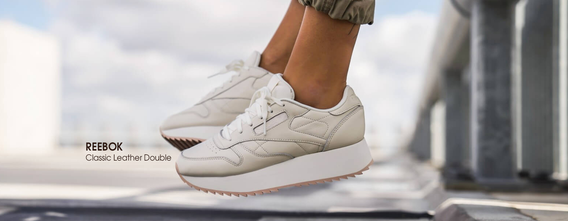 Женские кроссовки Reebok Classic Leather Double